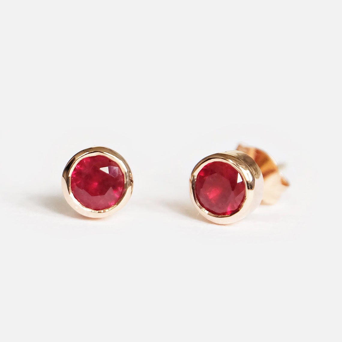 Ruby Earrings Edda - SOVATS