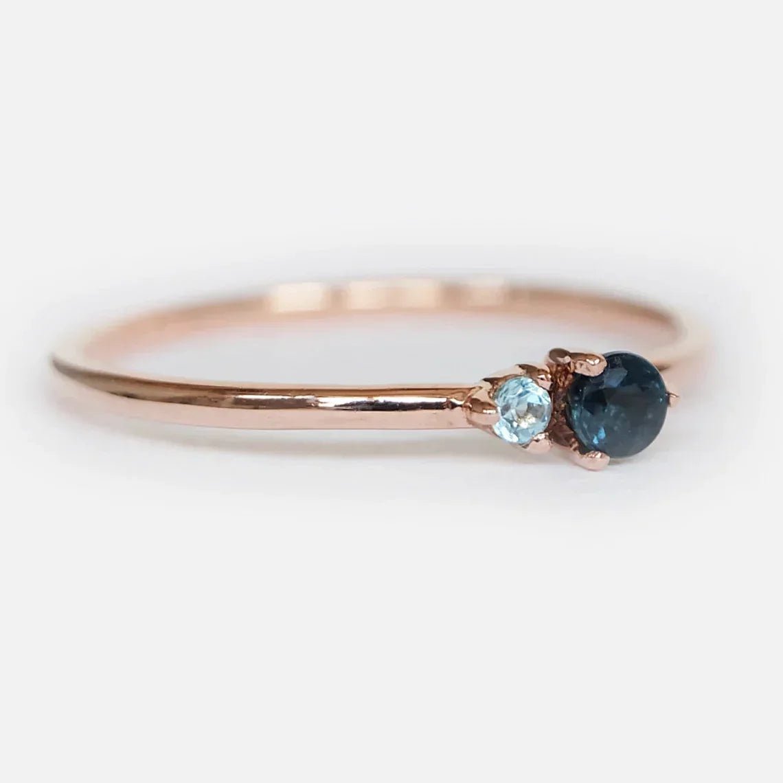 Sapphire Aquamarine Ring Twila - SOVATS