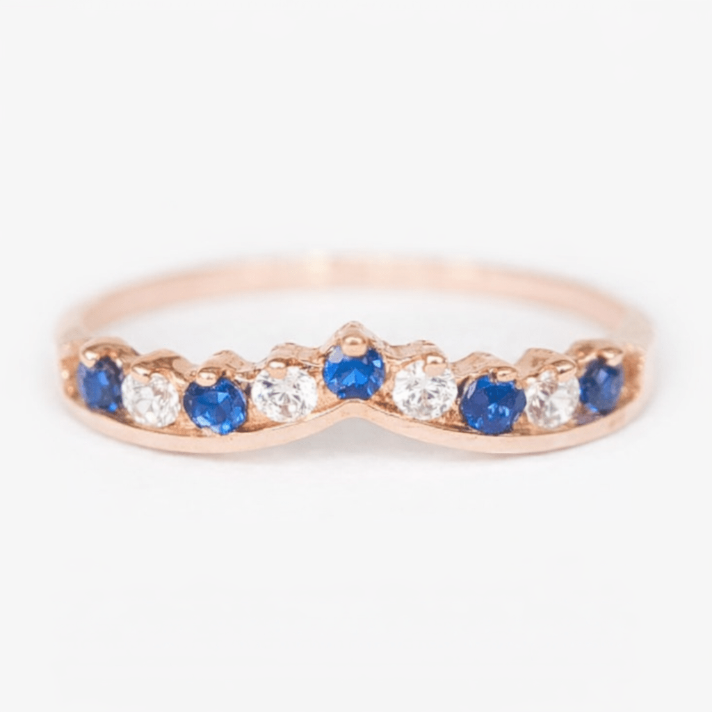 Sapphire Cluster Ring Camille - SOVATS