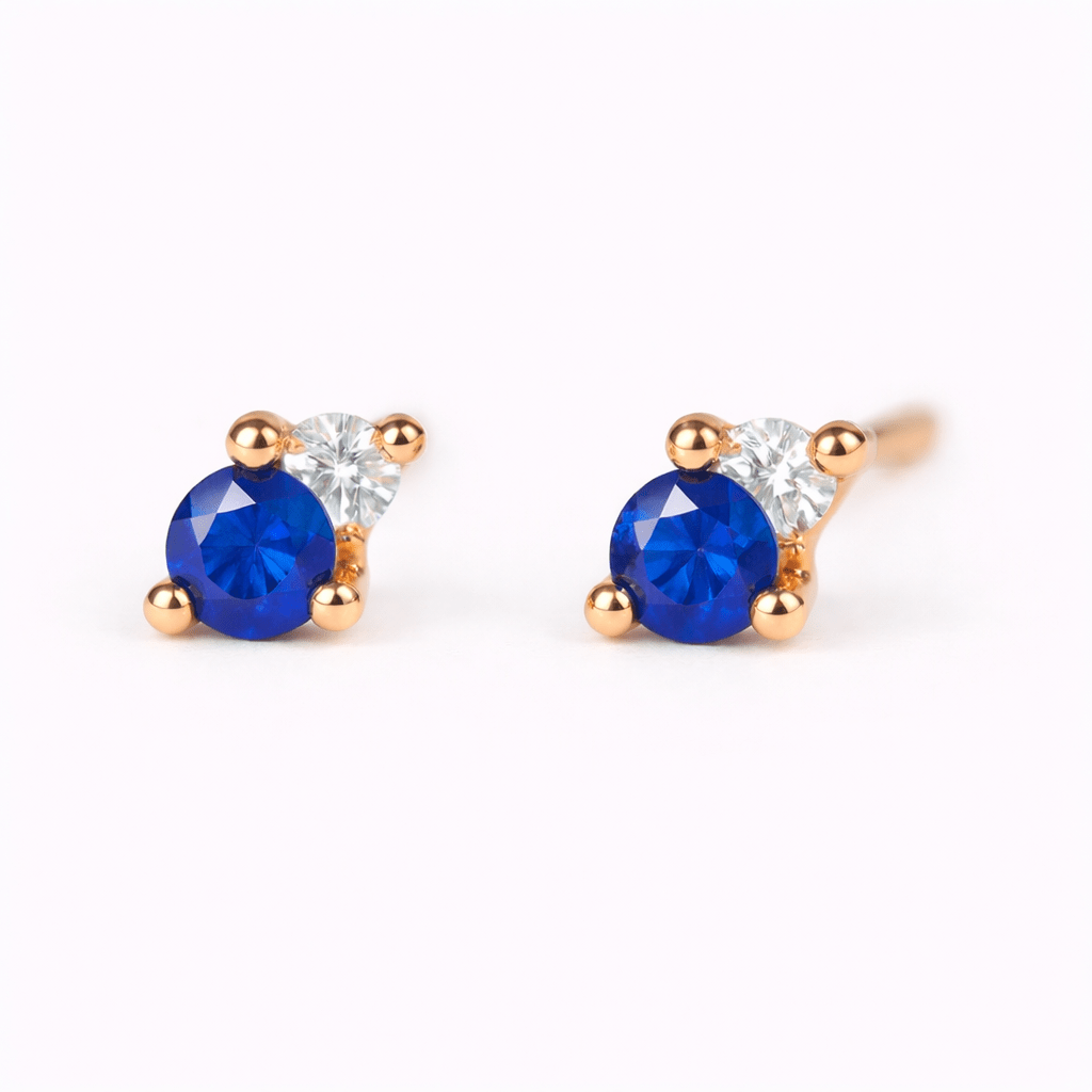 Sapphire Diamond Earrings Melia - SOVATS