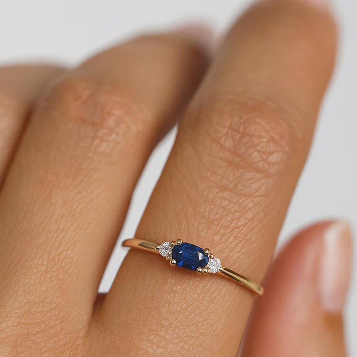Sapphire Diamond Ring Afina - SOVATS
