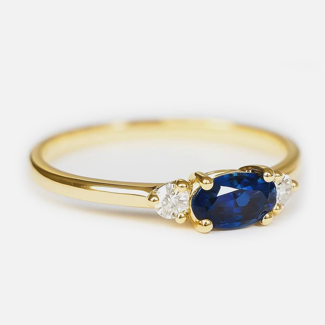 Sapphire Diamond Ring Afina - SOVATS