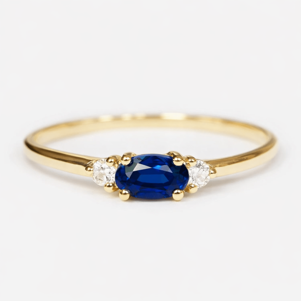 Sapphire Diamond Ring Afina - SOVATS