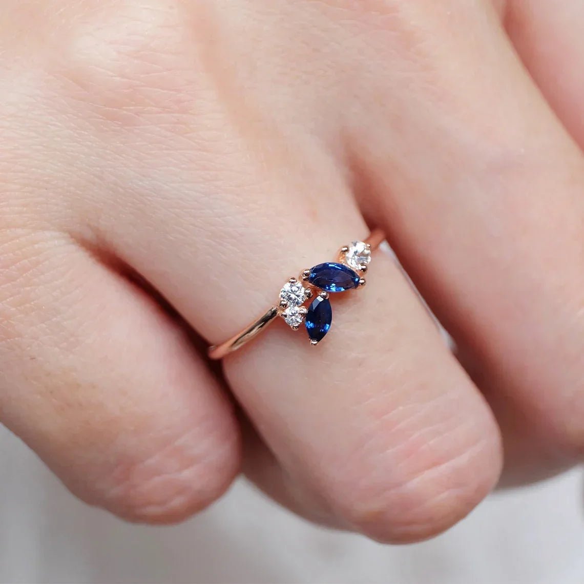 Sapphire Diamond Ring Dewi - SOVATS