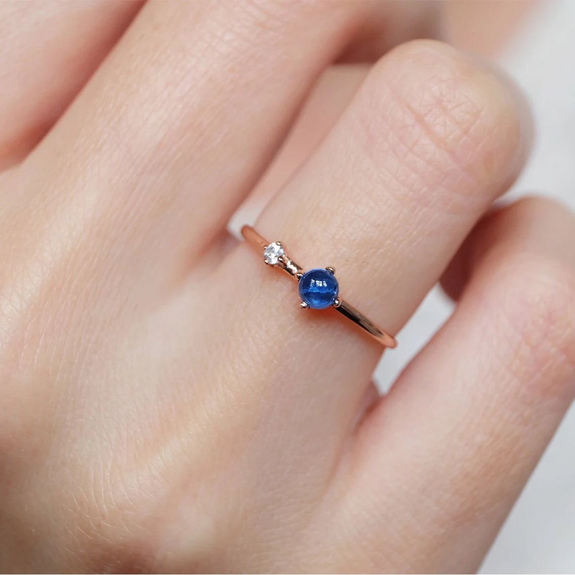 Sapphire Diamond Ring Giallo - SOVATS
