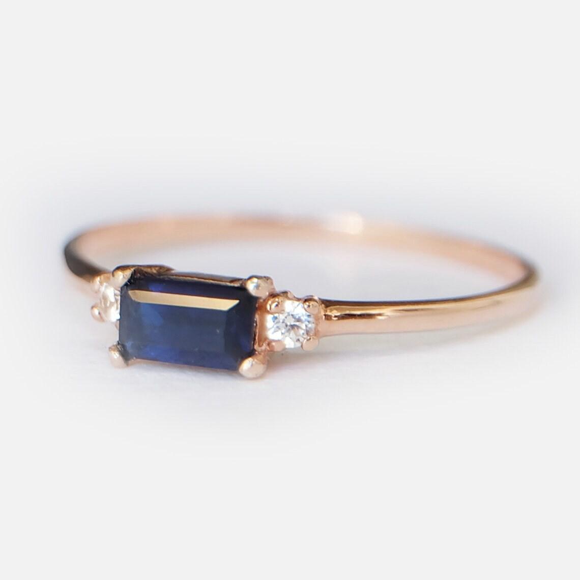 Sapphire Diamond Ring Lucian - SOVATS