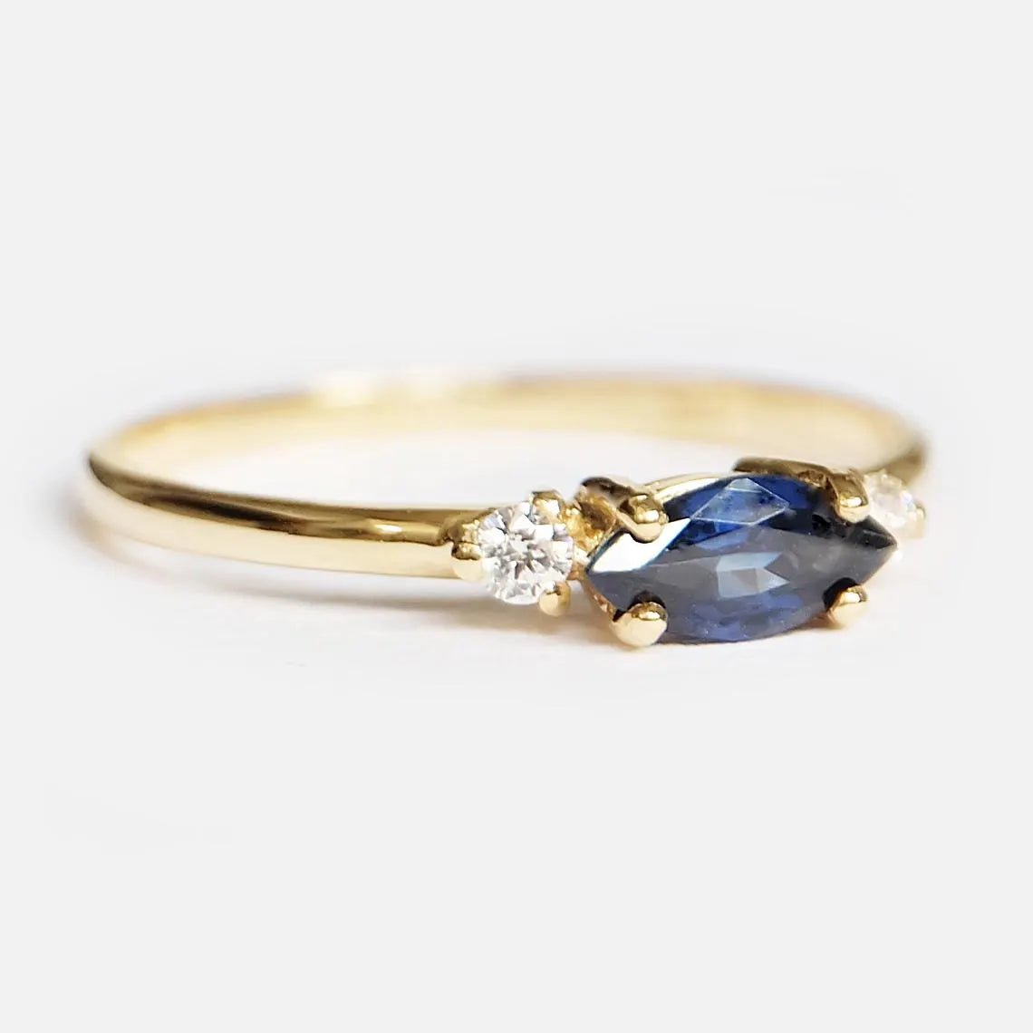 Sapphire Diamond Ring Maria - SOVATS