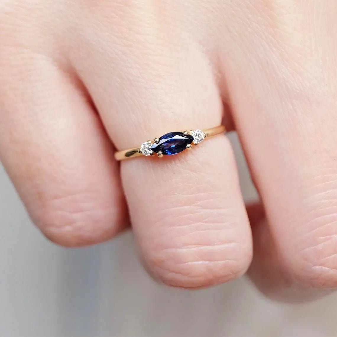 Sapphire Diamond Ring Maria - SOVATS