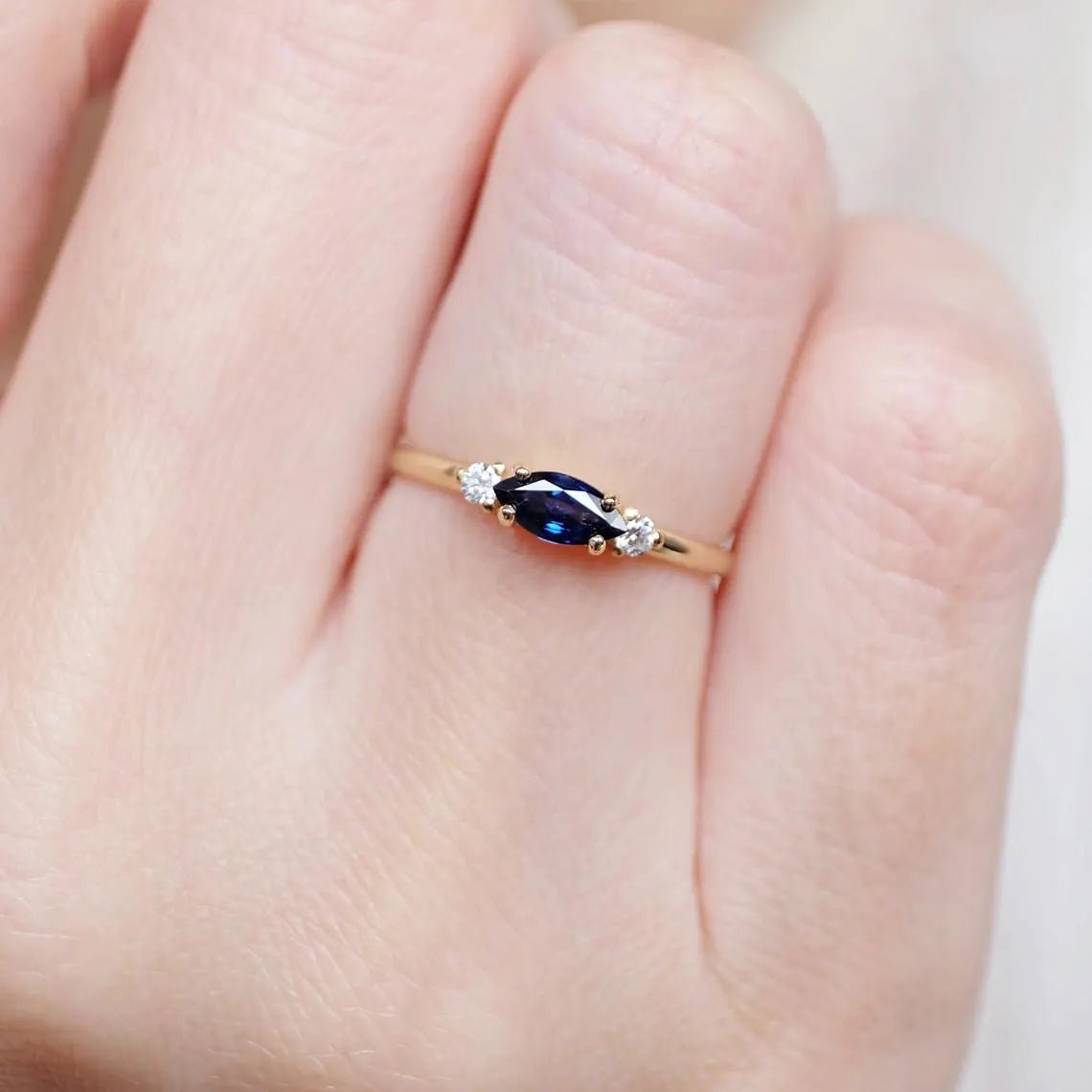 Sapphire Diamond Ring Maria - SOVATS