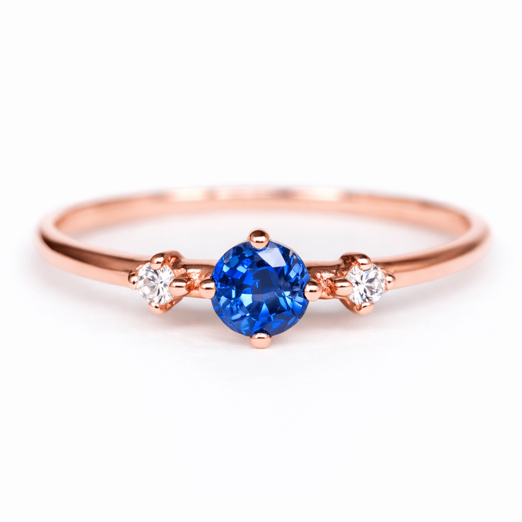 Sapphire Diamond Ring Narcissa - SOVATS