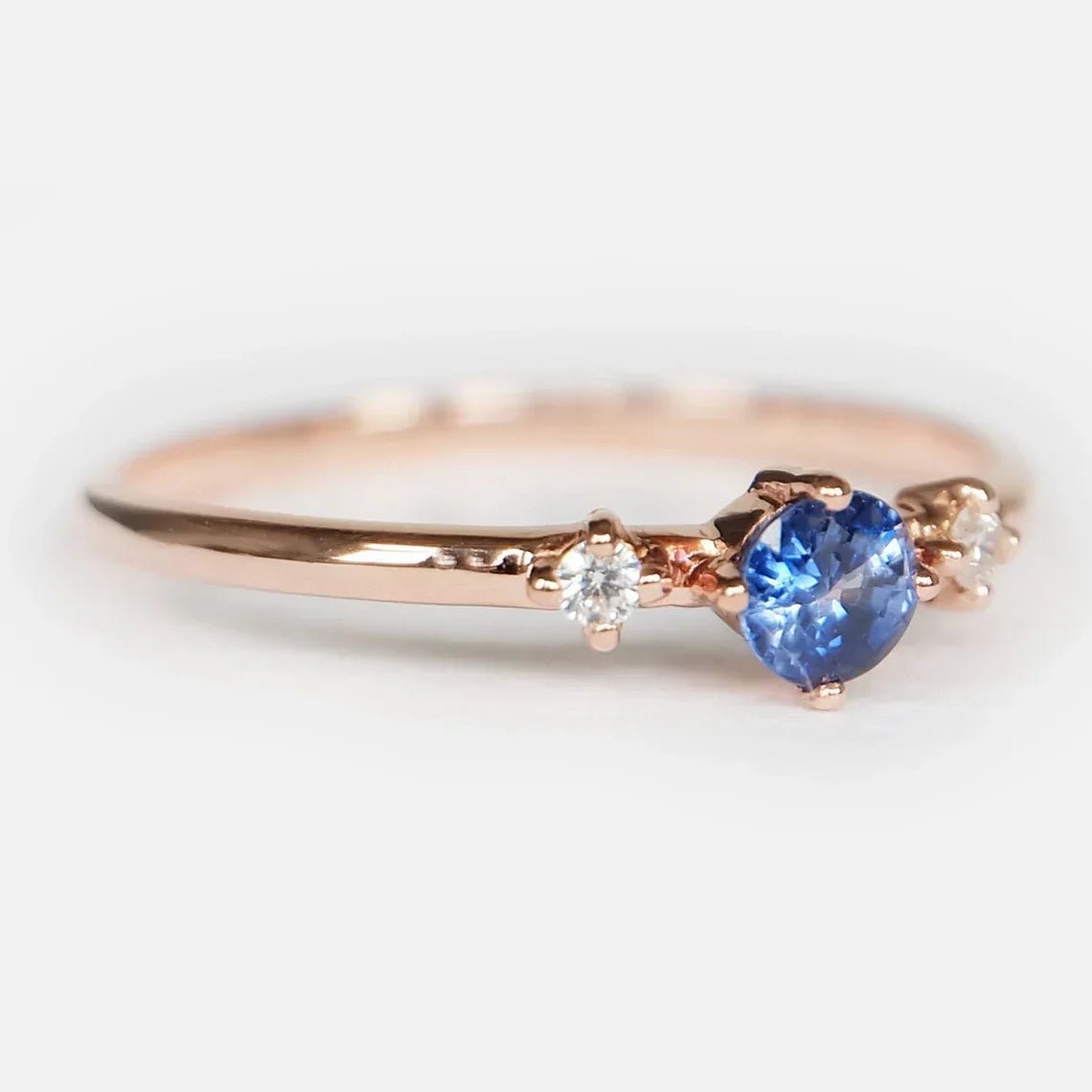 Sapphire Diamond Ring Narcissa - SOVATS