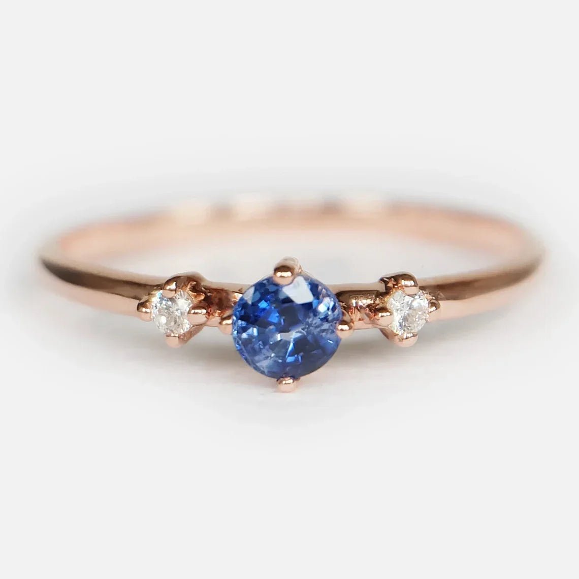 Sapphire Diamond Ring Narcissa - SOVATS