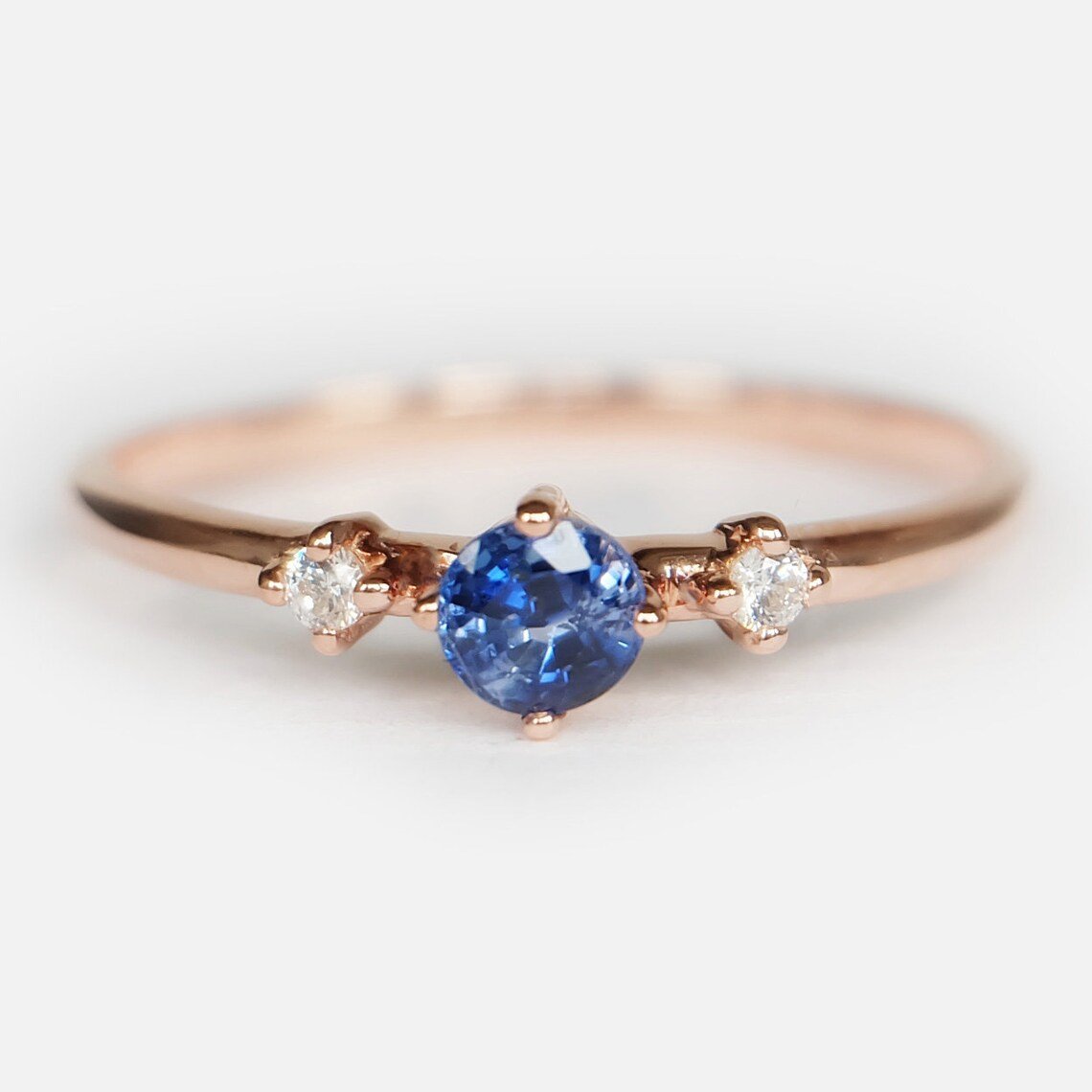 Sapphire Diamond Ring Narcissa - SOVATS