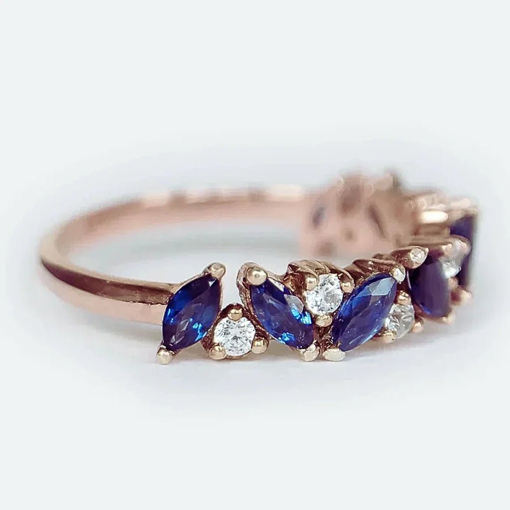 Sapphire Diamond Ring Natalya - SOVATS