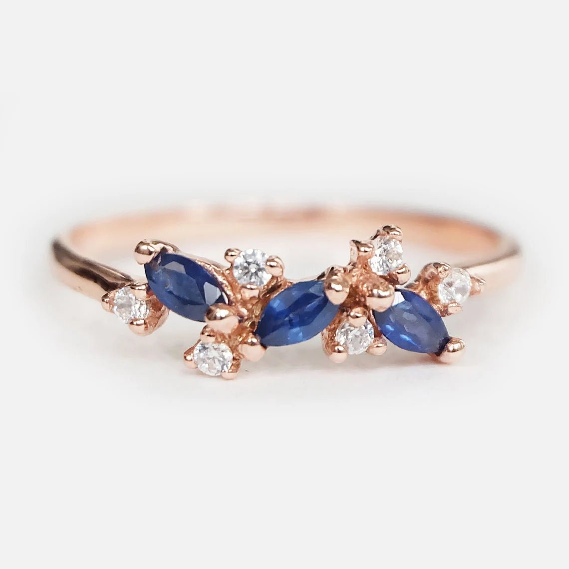 Sapphire Diamond Ring Raella - SOVATS