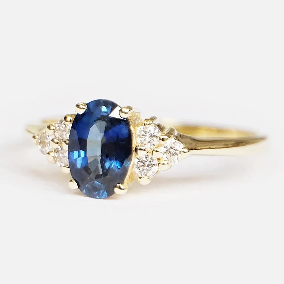 Sapphire Diamond Ring Zoe - SOVATS