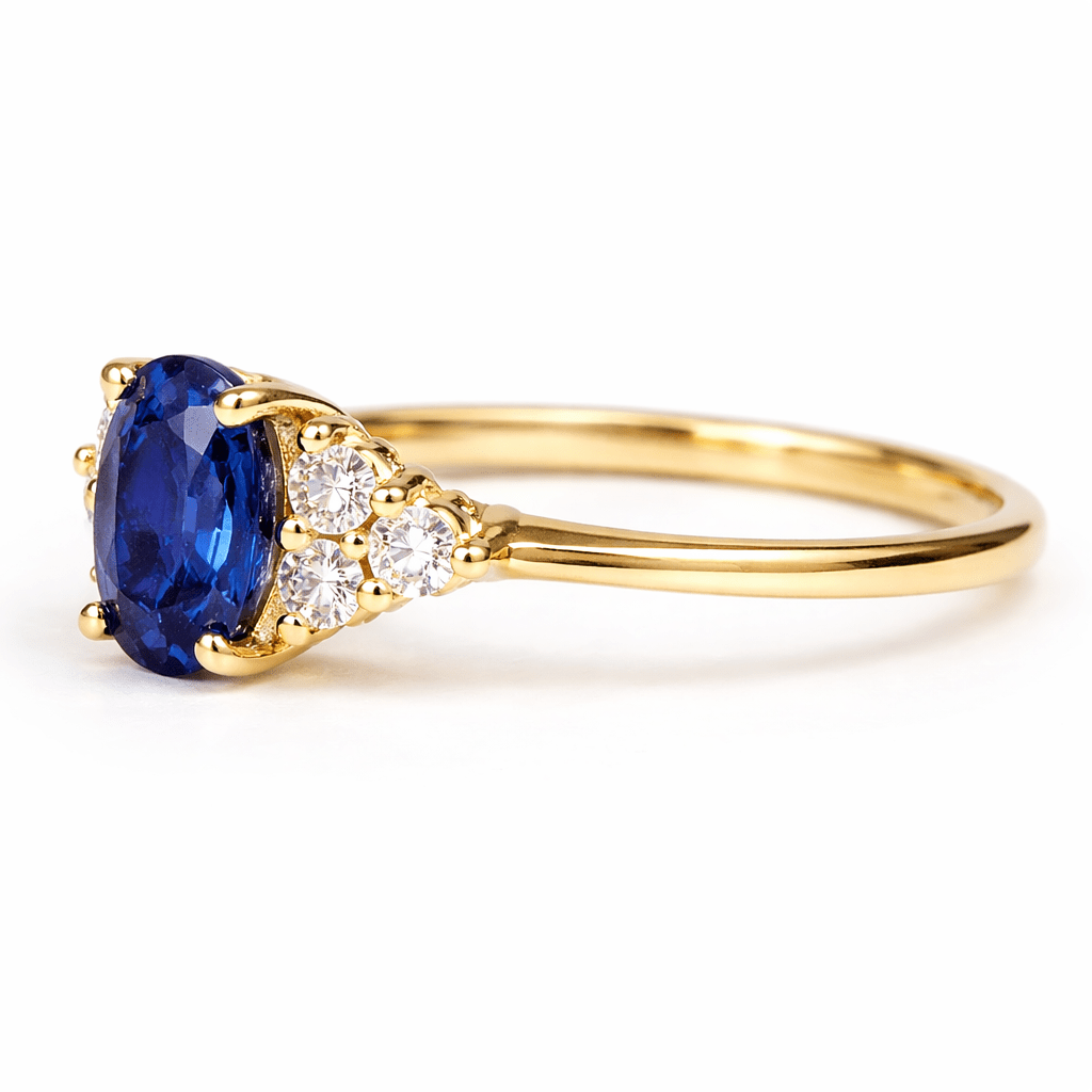 Sapphire Diamond Ring Zoe - SOVATS