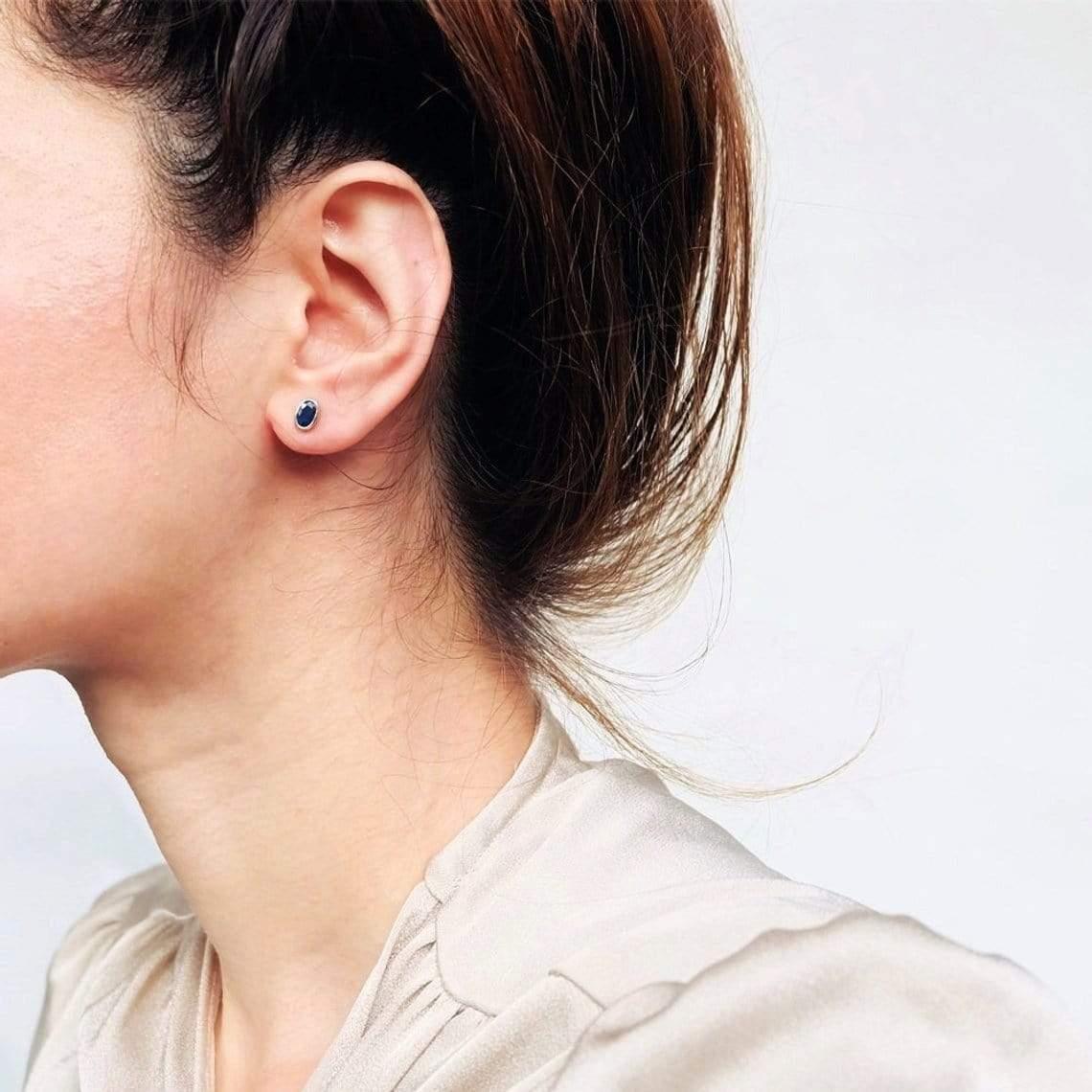 Sapphire Earrings Nina - SOVATS