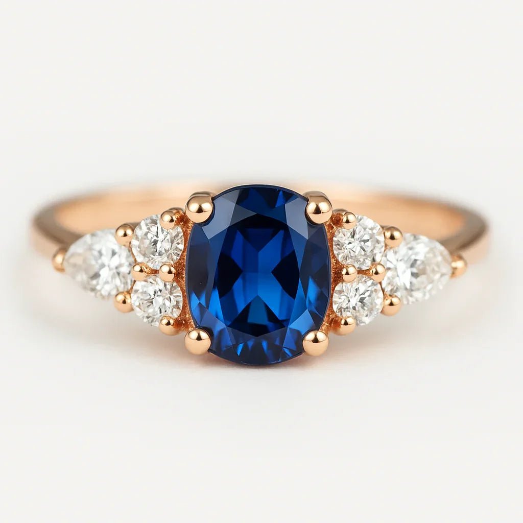 Sapphire Engagement Ring Diana - SOVATS