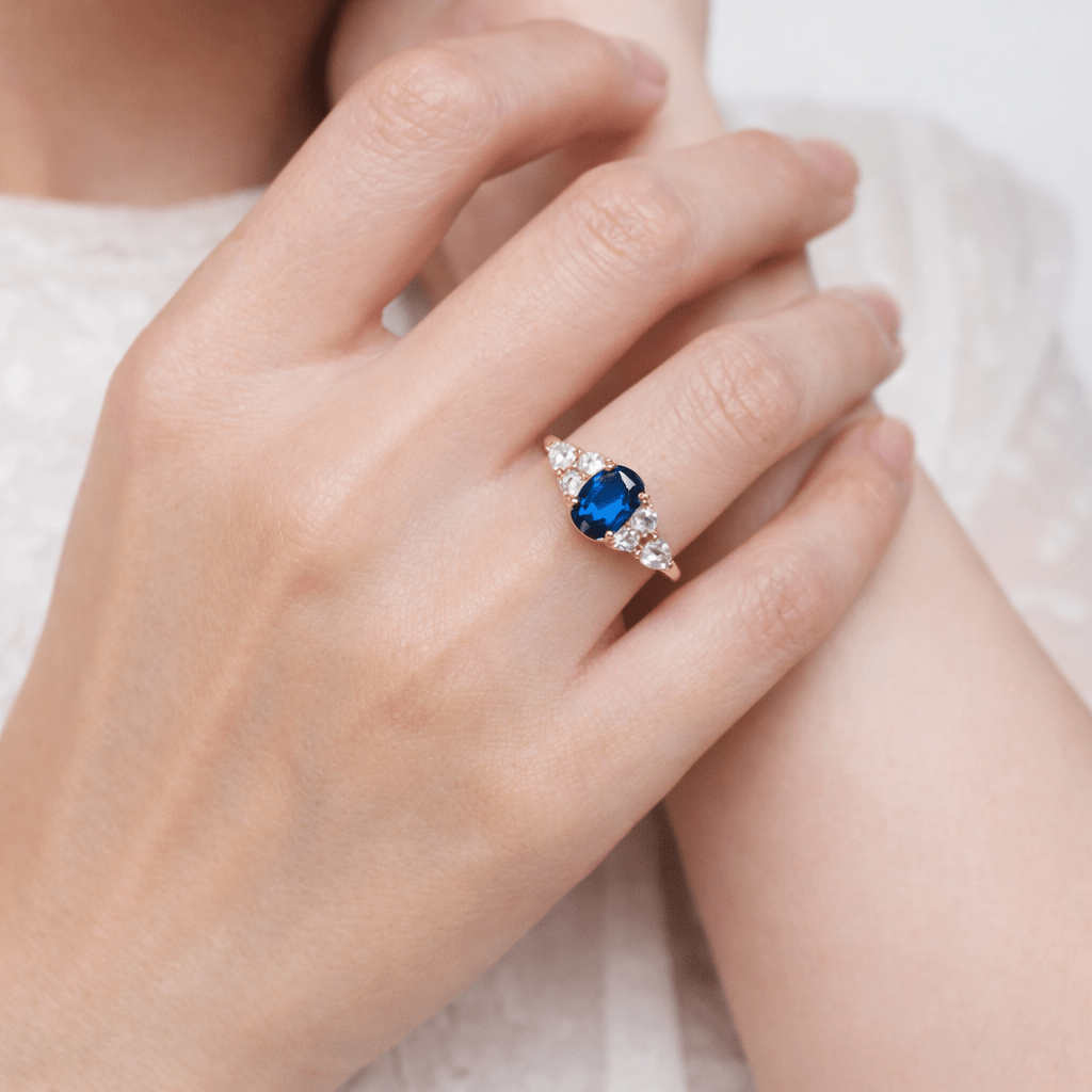 Sapphire Engagement Ring Diana - SOVATS