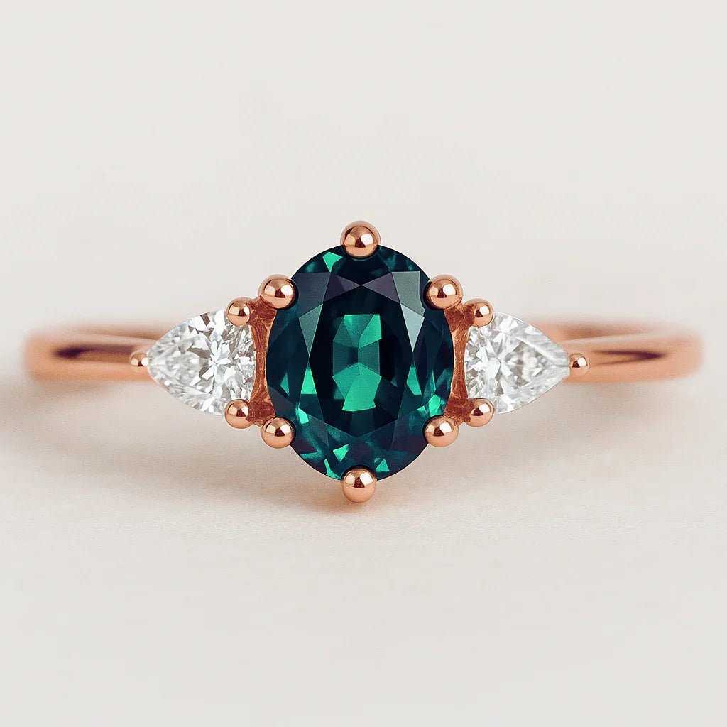 Sapphire Engagement Ring Emi - SOVATS