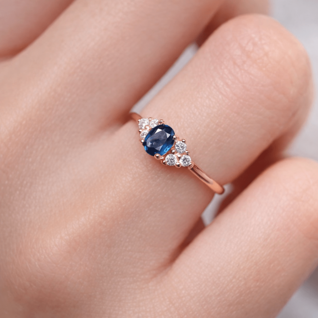 Sapphire Engagement Ring Junon - SOVATS