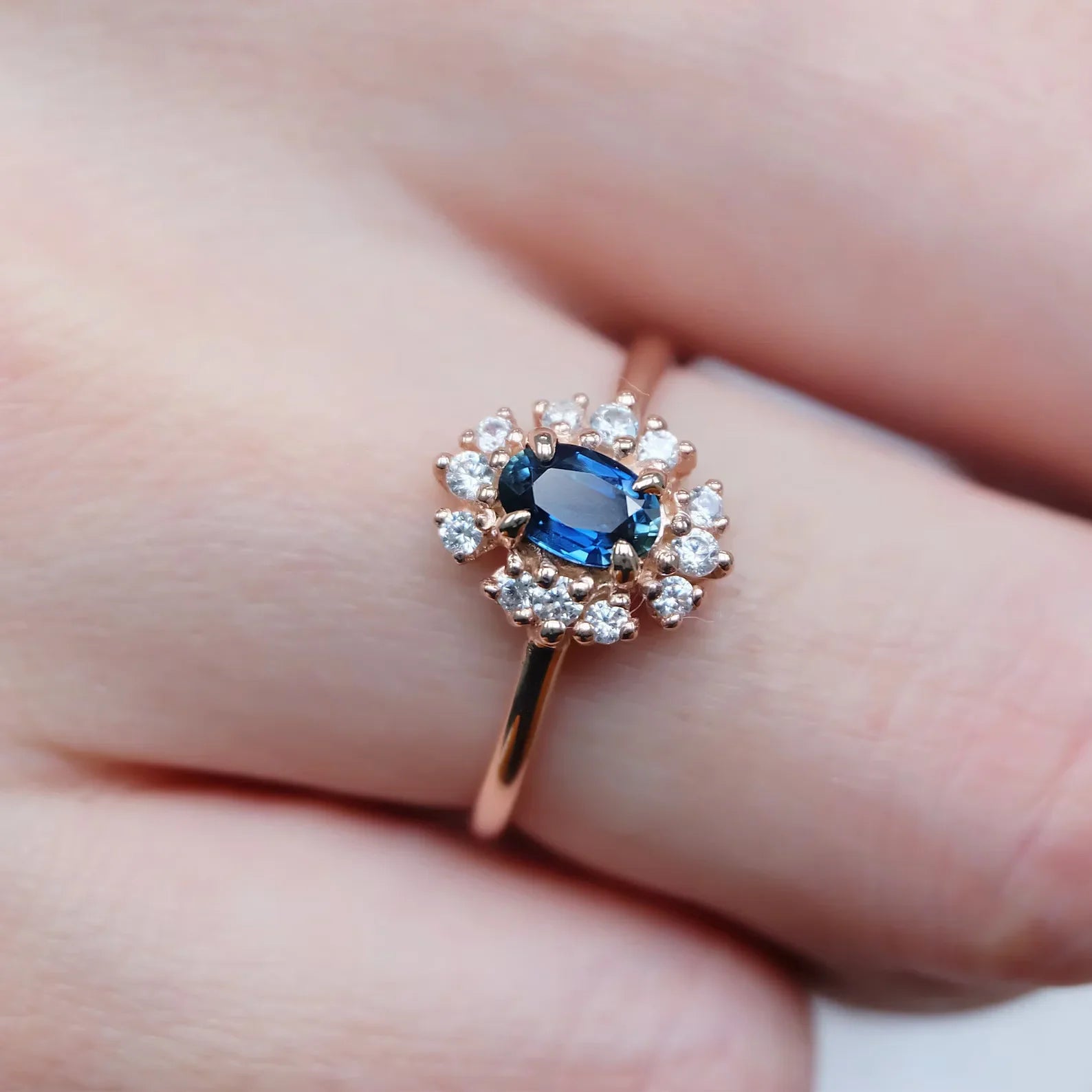 Sapphire Engagement Ring Lara - SOVATS