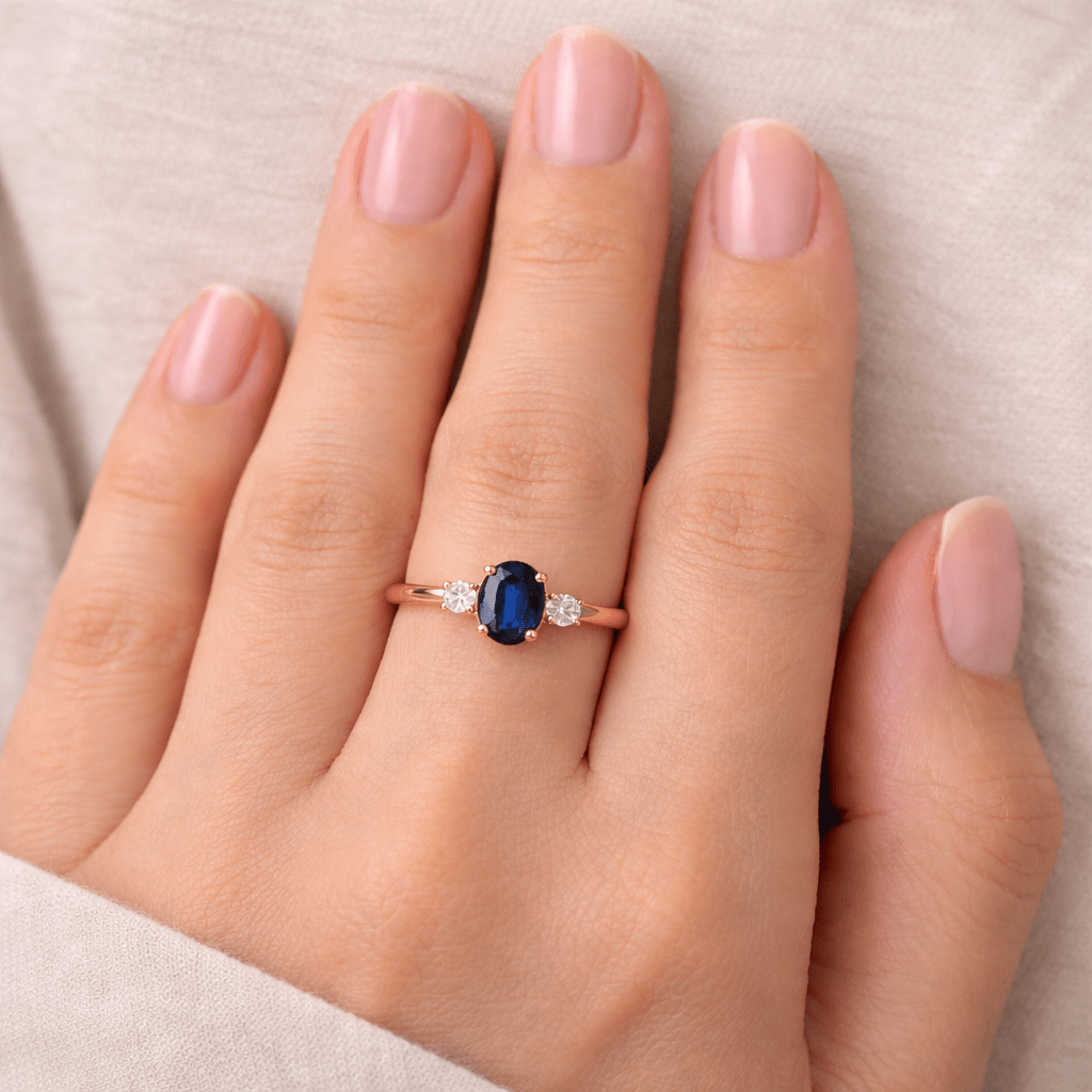Sapphire Engagement Ring Laurine - SOVATS