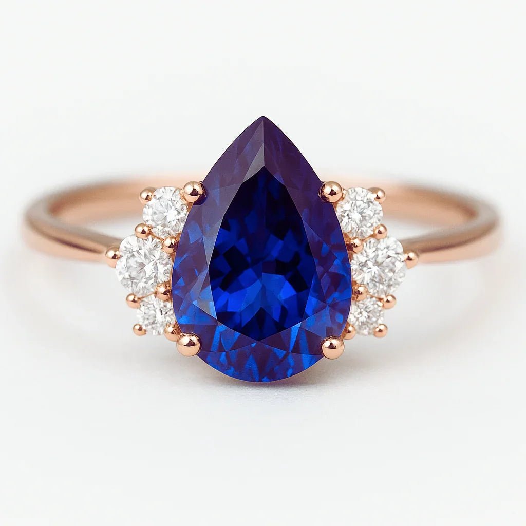 Sapphire Engagement Ring Leia - SOVATS