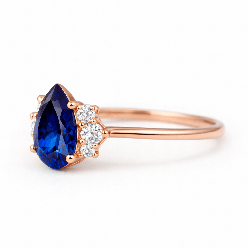 Sapphire Engagement Ring Leia - SOVATS