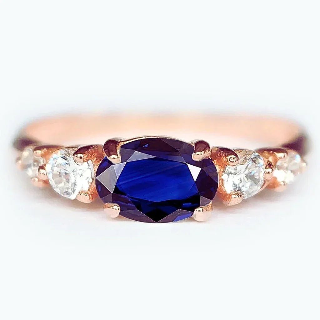 Sapphire Engagement Ring Lora - SOVATS