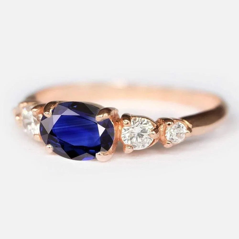 Sapphire Engagement Ring Lora - SOVATS