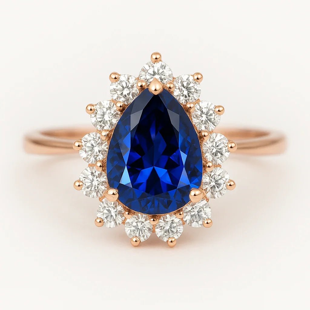 Sapphire Engagement Ring Luna - SOVATS