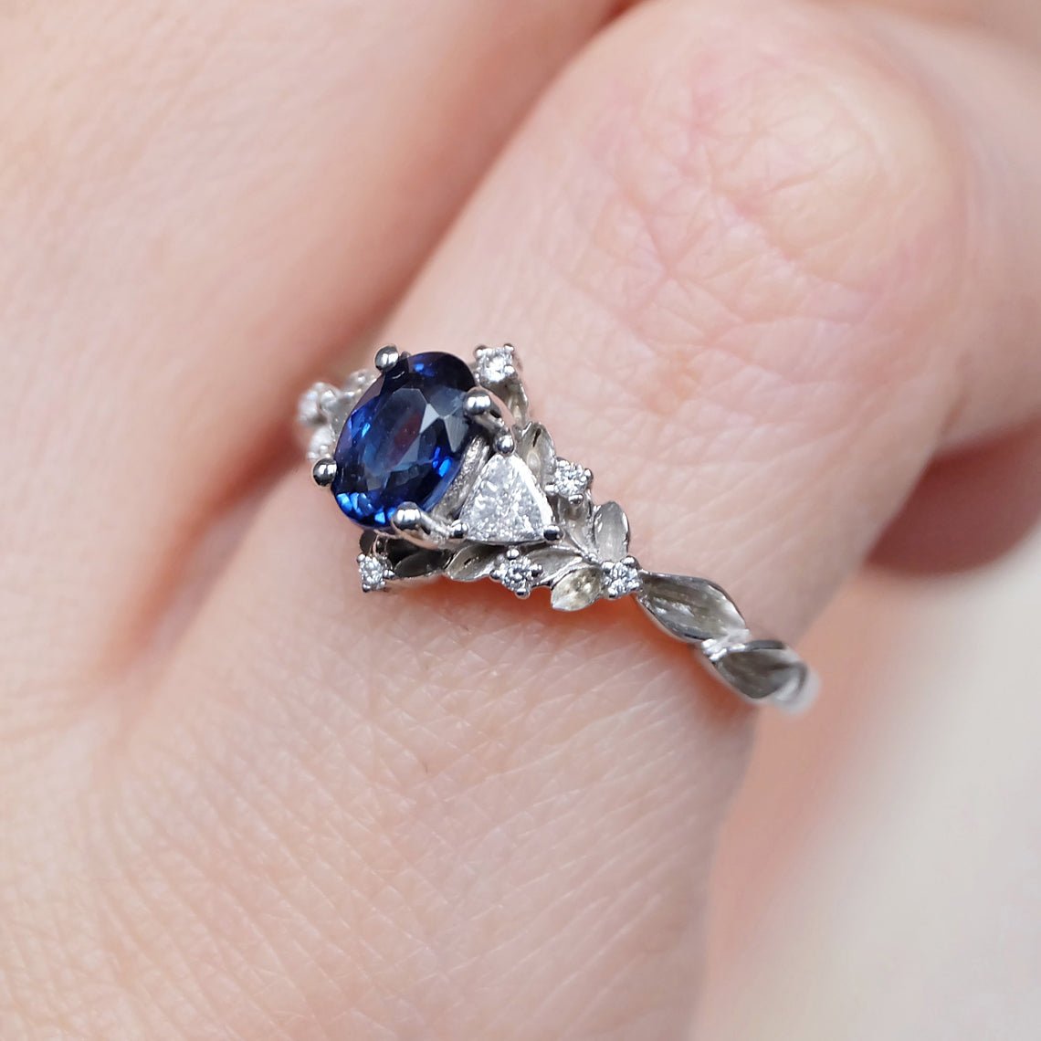 Sapphire Engagement Ring Marcia - SOVATS