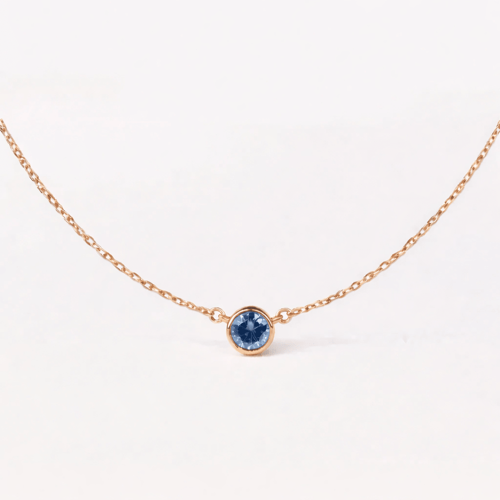 September's Birthstone Necklace Eldora - SOVATS