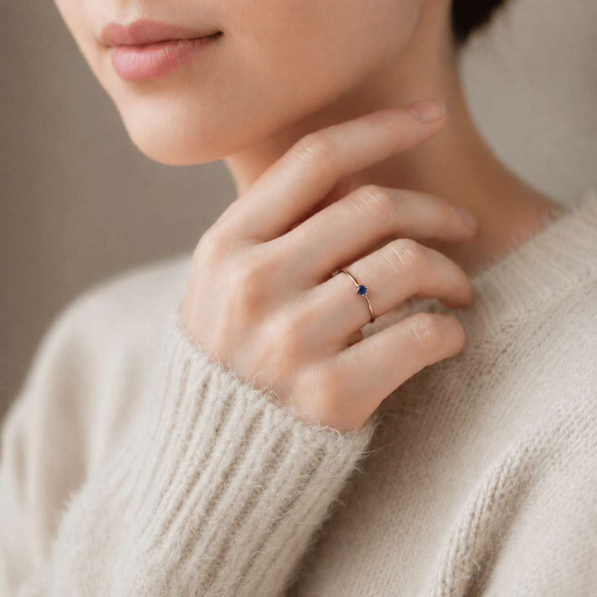 September's Birthstone Ring Leona - SOVATS