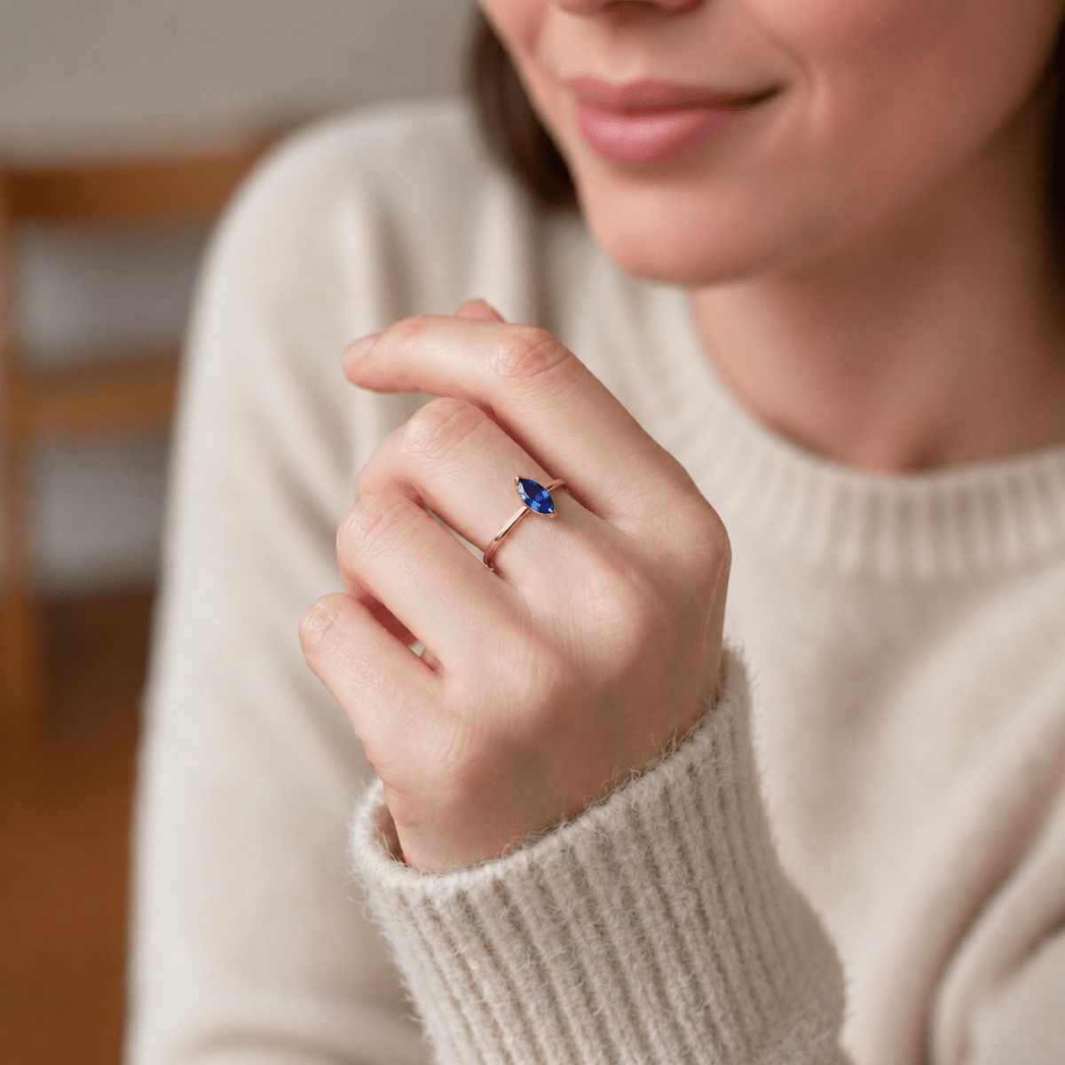 September's Birthstone Ring Sana - SOVATS