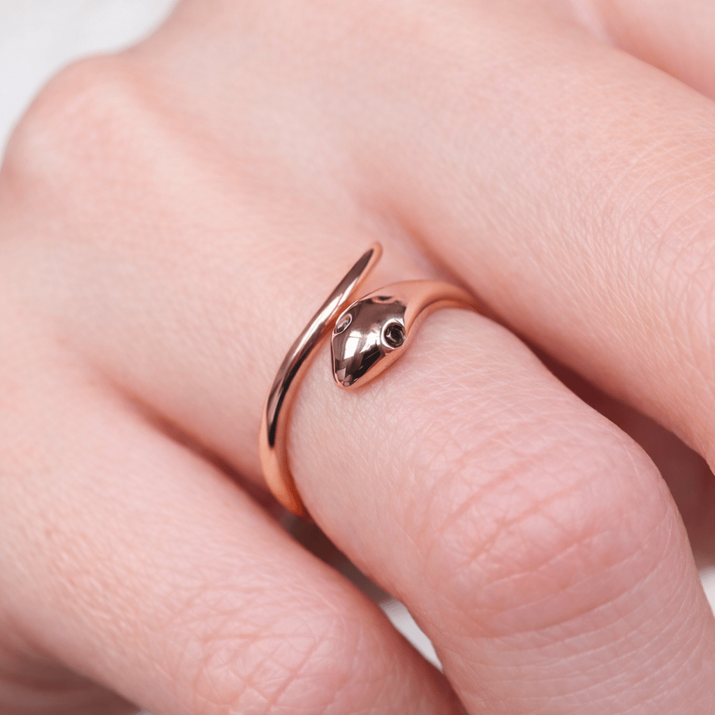Snake Diamond Ring Atana - SOVATS