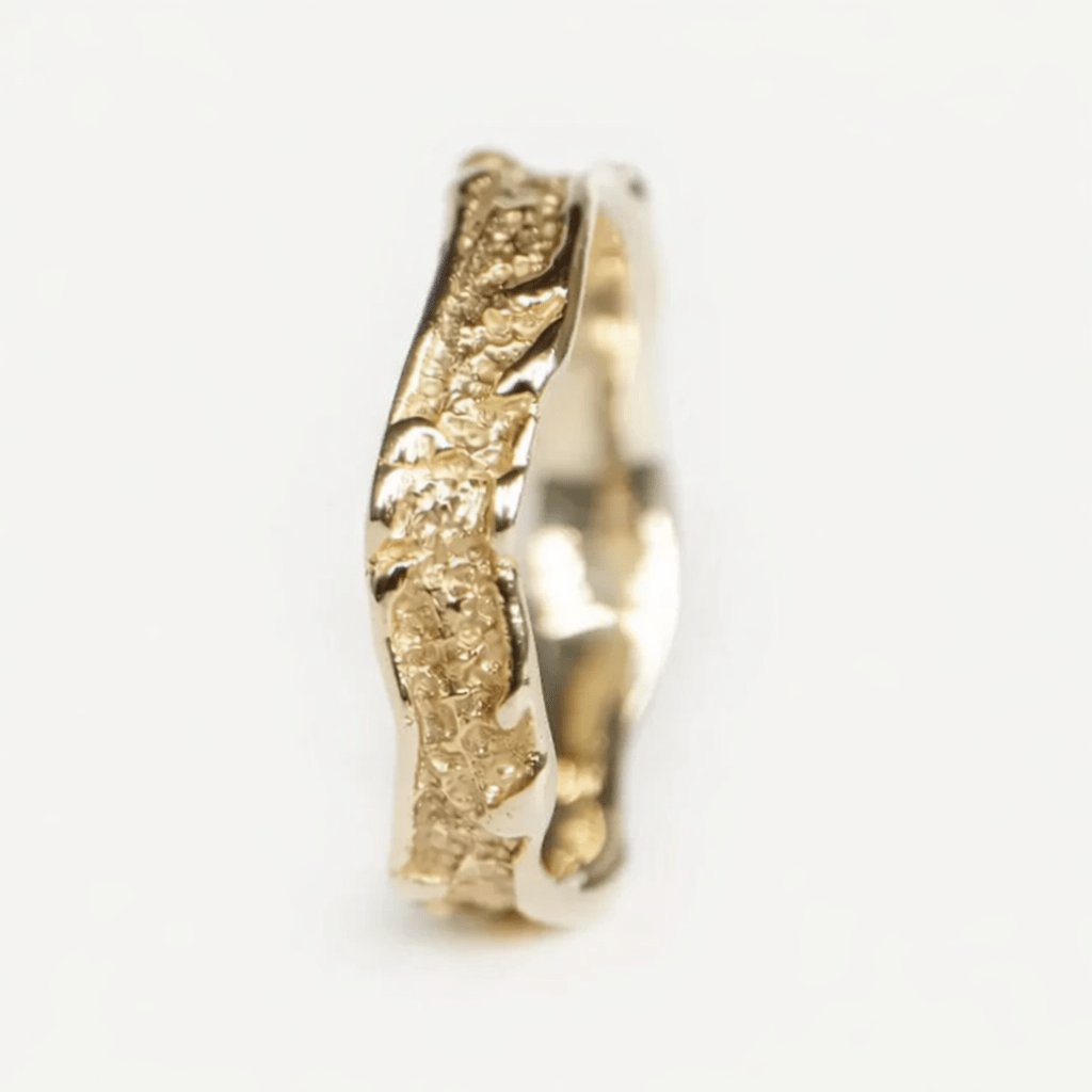 Textured Band Ring Lumen - SOVATS