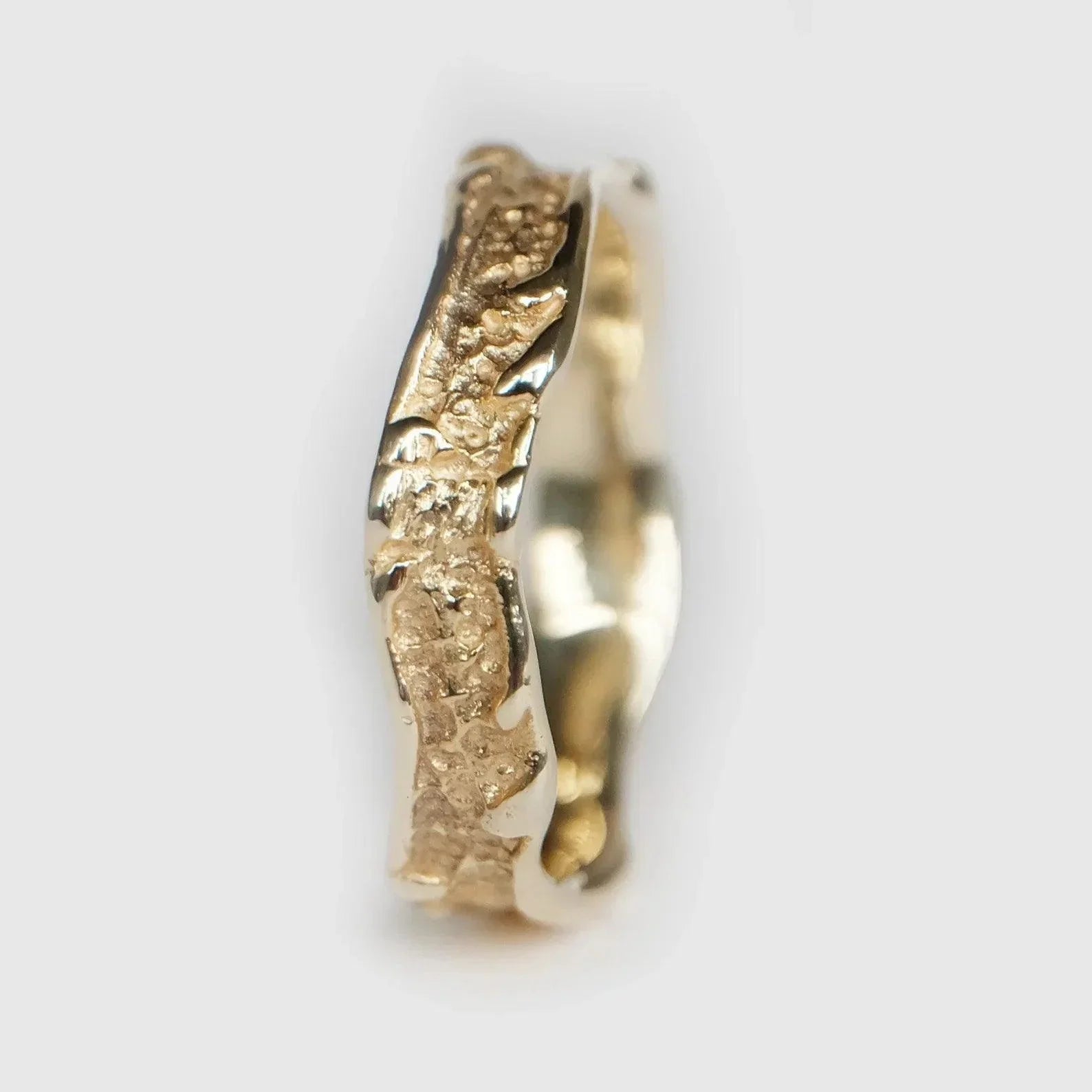 Textured Band Ring Lumen - SOVATS