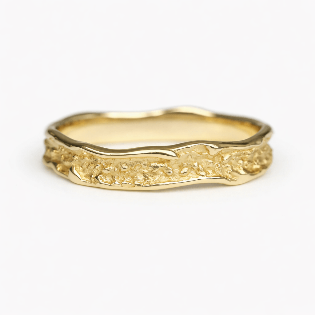 Textured Band Ring Lumen - SOVATS
