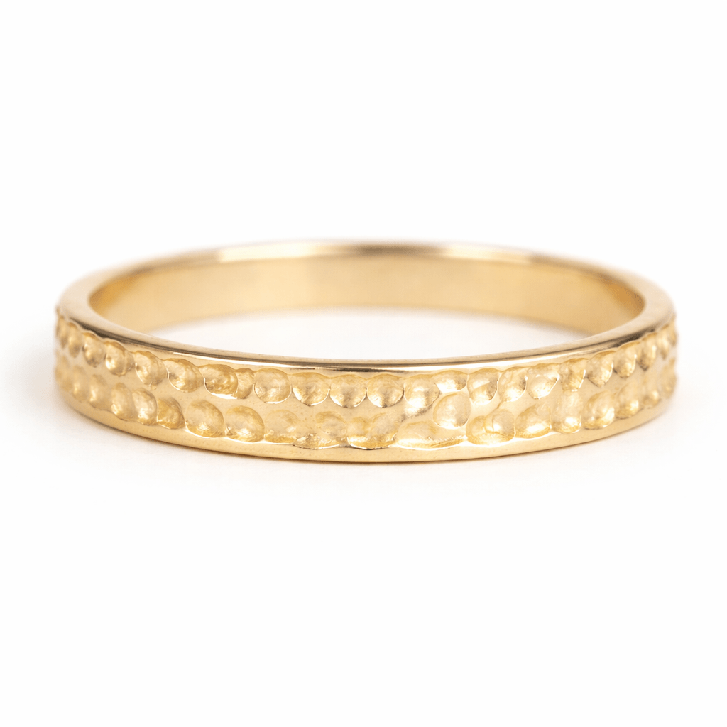 Textured Band Ring Mohsin - SOVATS