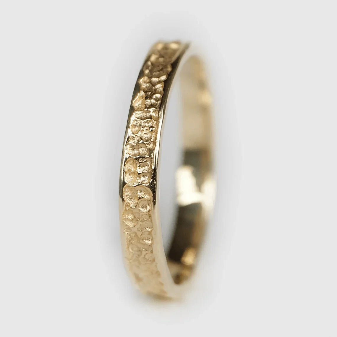 Textured Band Ring Mohsin - SOVATS