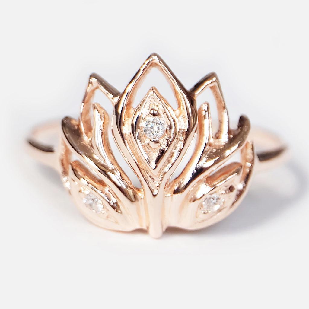 Thai Art Inspired Ring Bua - SOVATS