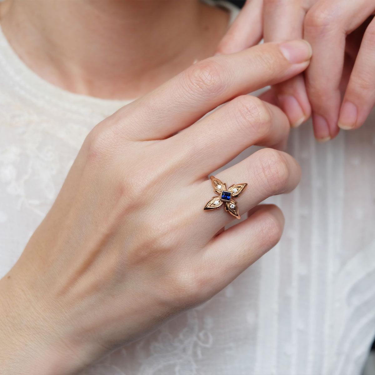 Thai Art Inspired Ring Yawa - SOVATS