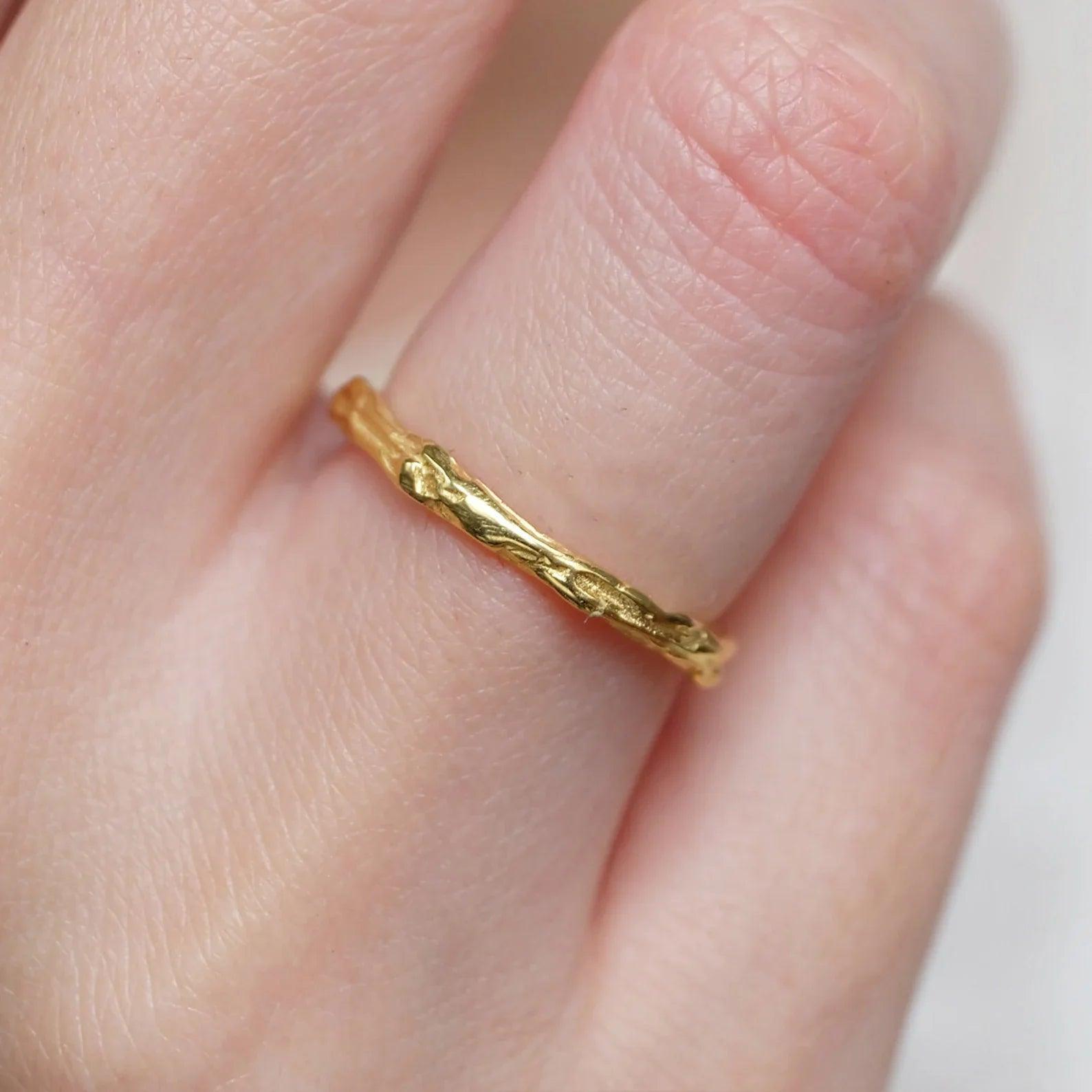 Twig Branch Ring Estine - SOVATS