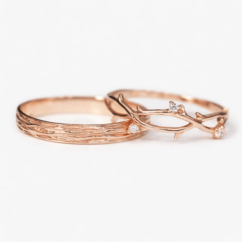 Wedding Diamond Ring Set Carita - SOVATS