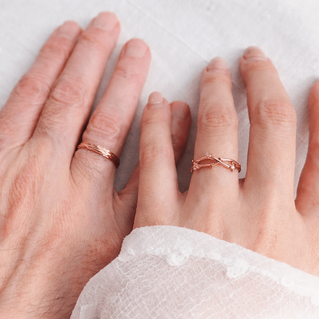 Wedding Diamond Ring Set Carita - SOVATS