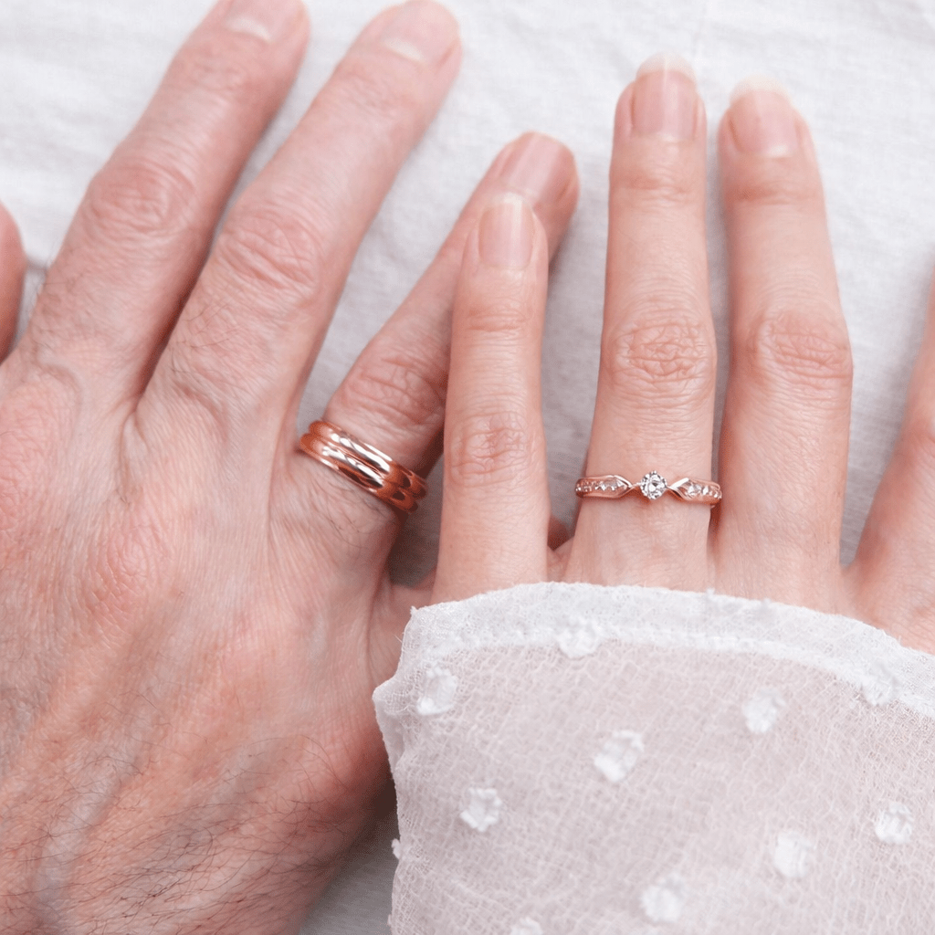 Wedding Diamond Ring Set Samira - SOVATS