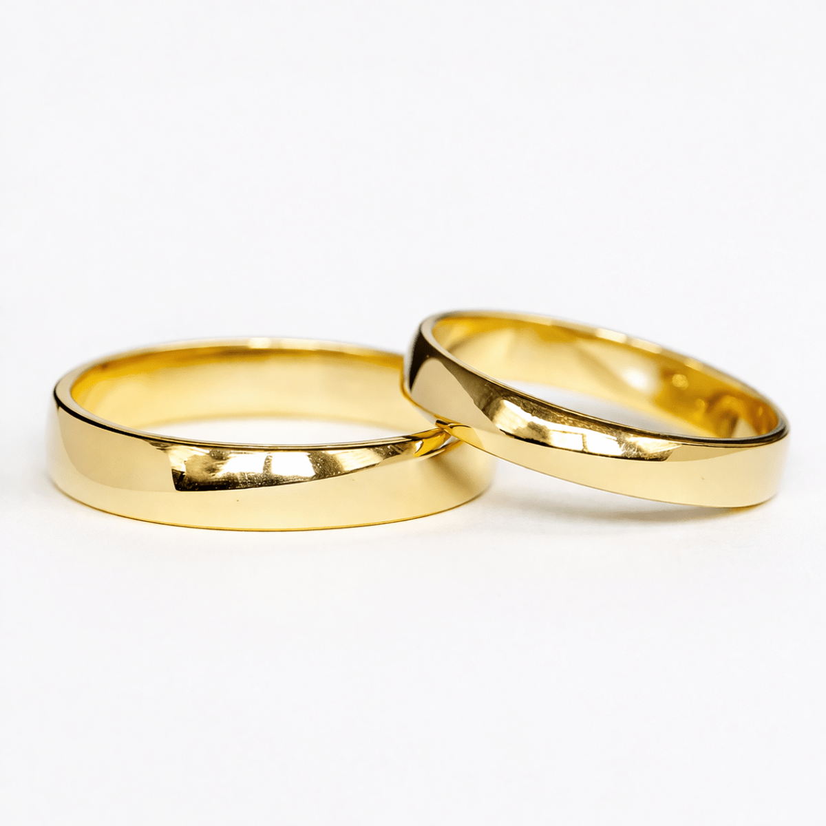 Wedding Gold Ring Set Tora - SOVATS